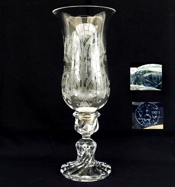 Bougeoir - TMISHION - Rond en verre - Motif fleur de glace rouge Bougeoir - TMISHION - Rond en verre - Motif fleur de glace rouge