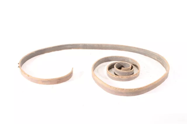 Ceinture 260cm Courroies de Transmission D'Entraînement en Cuir Plate