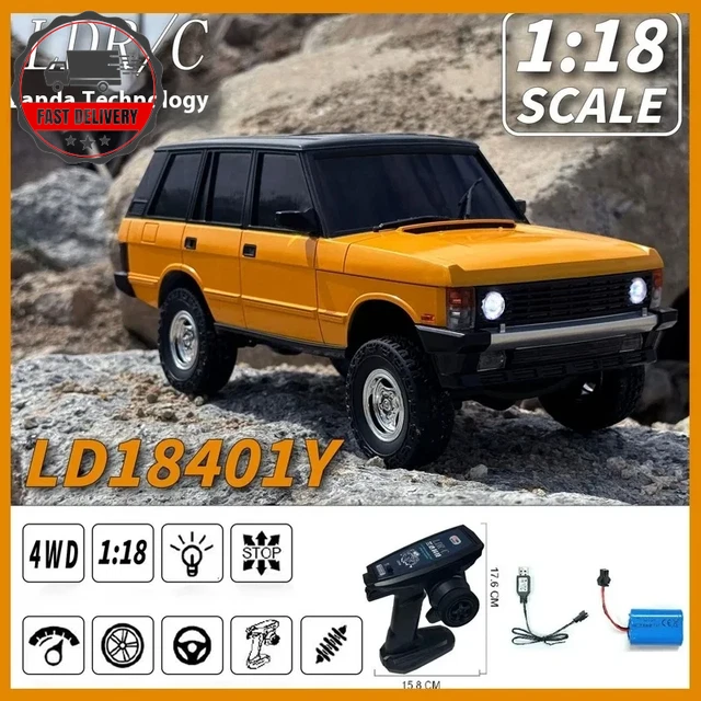 LANDA LD18401 1/18 Simulation Off-Road Remote Control Car Range Rover ...