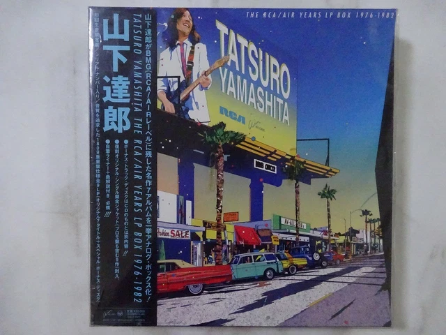 TATSURO YAMASHITA THE RCA/AIR YEARS CD BOX 1976-1982 9 Discs