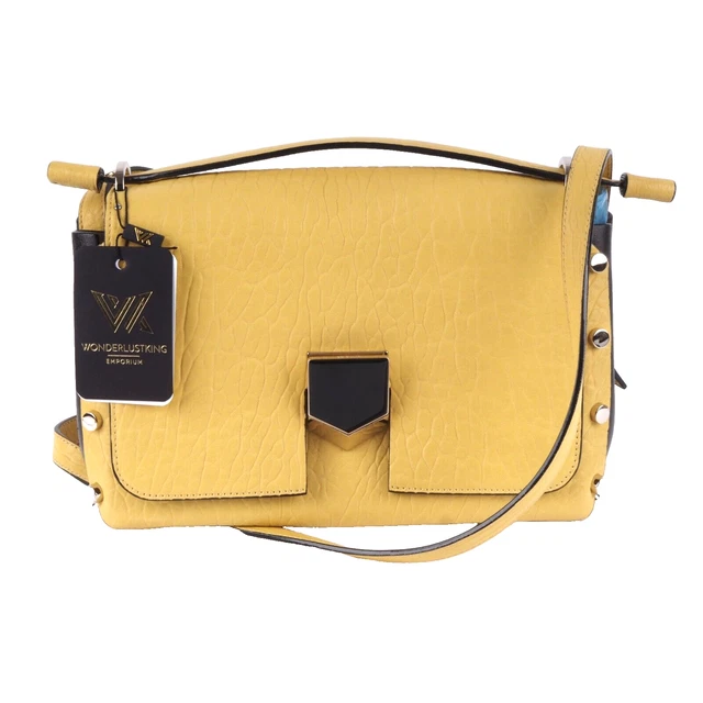 BORSA A TRACOLLA JIMMY CHOO Lockett Medium lusso design in pelle