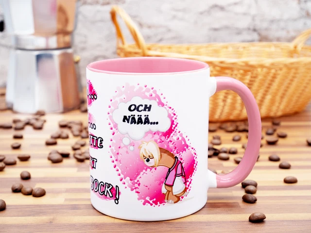 Kein Bock Tasse Becher mit Spruch lustig Morgenmuffel witzig Bürotasse Arbeit 2
