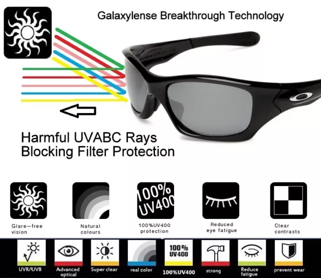 Galaxy Lentes de Repuesto Para Oakley Radar EV Path Gafas de Sol Multi-Selection 3