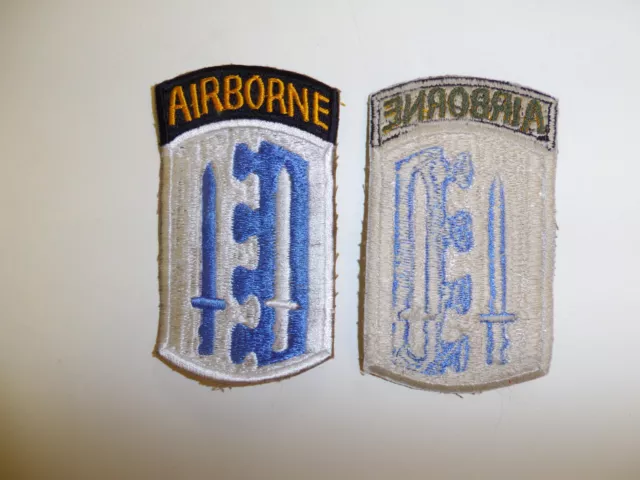 b1487 WW2 US Army 2nd Airborne Brigade Ft Benning Ga 43-44 oversized R3C 3