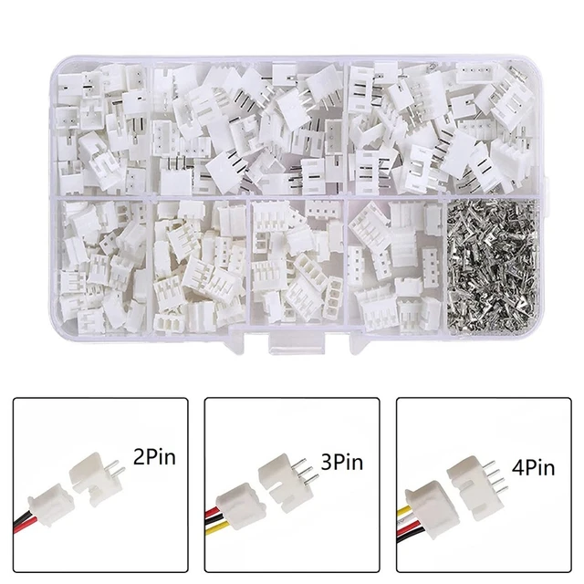 ENSEMBLE COMPLET DE connecteurs JST PH 230 pièces sertissage facile