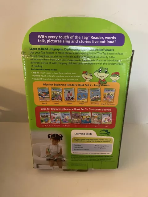 LeapFrog Learn to Read Set 4.  Works on TAG and LeapReader With Box 3