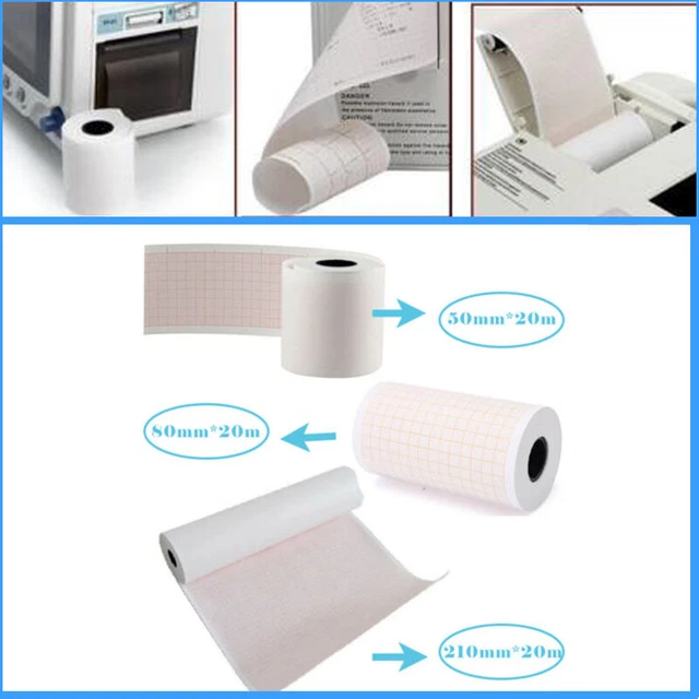 Fit For CONTEC,Printing Papter Thermal Paper ECG EKG Machin 50mm/80mm/210mm*20m