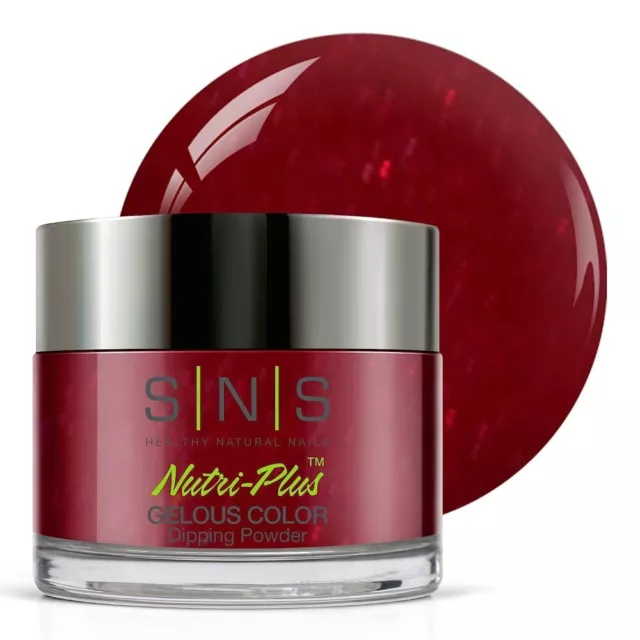 SNS Nail Dipping Powder WW34 Big Red Bow 1 oz