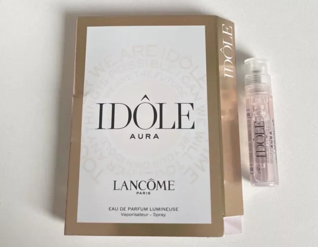 NOUVEAU - Lancome Idole Aura Eau De Parfum Lumineuse Edp Sample 1.2ml 0.04oz