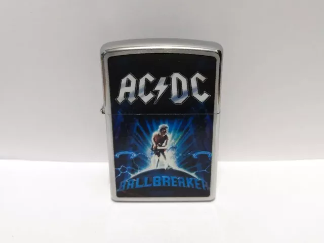 Zippo 2010 ACDC Ball Breaker Case No Insert No Box Read