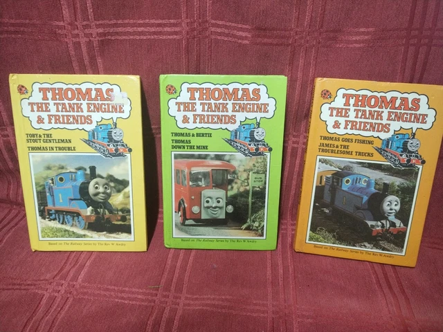 VINTAGE THOMAS THE Tank Engine & Friends Ladybird Books 1980s X3 £8.90 ...