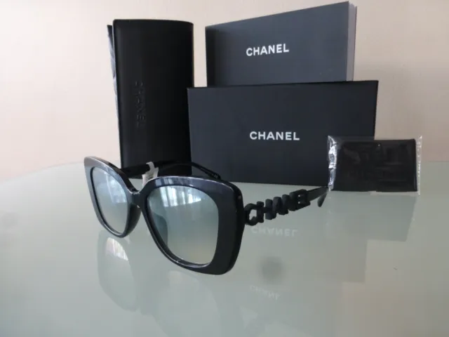 CHANEL Vintage Womens Designer Sunglasses Black Frameless 4047 C170 8G –  SunglassBlog