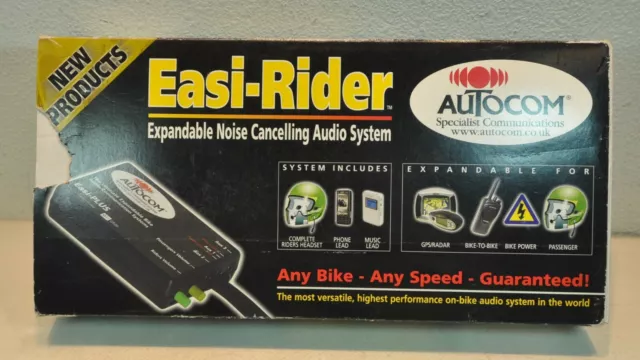 Autocom Pro-Rider Expandable Noise Cancelling Audio System - No Headset