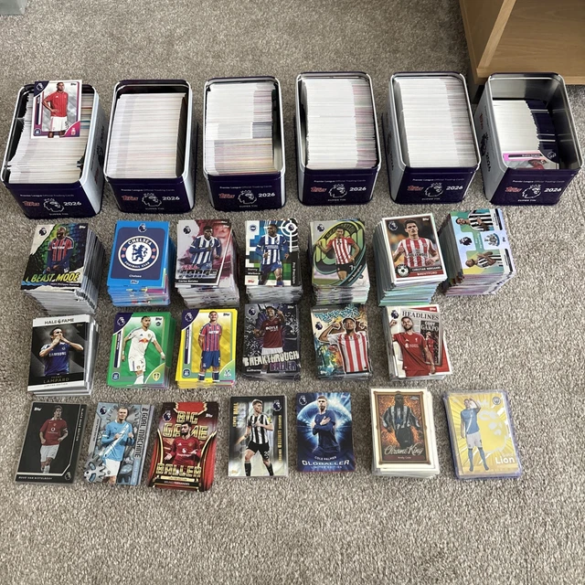Carte Topps Premier League 2025/26 2026 - SCEGLI SET COMPLETO