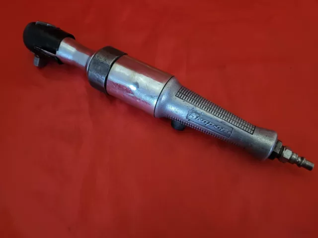 Snap-on FAR72B 3/8" Drive Pneumatic Air Reversible Ratchet Black Boot USA TB