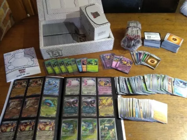 Enorme lot de cartes Pokémon 3.5 ( série 151 )