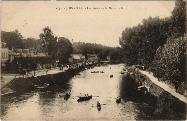 CPA JOINVILLE Les bords de la Marne (65546)