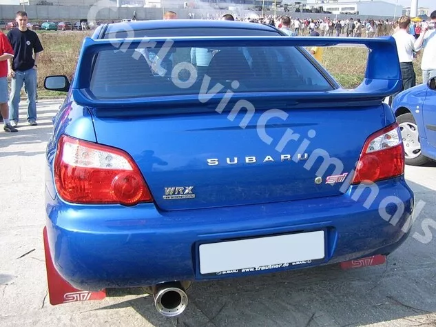 Subaru Impreza 2 Ii Aileron / Becquet / Spoiler Style Sti Wrx ( 2001-2007 )