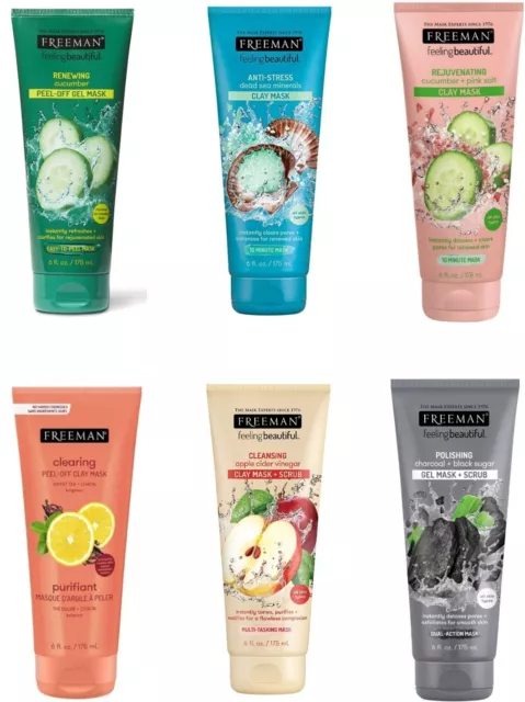 Freeman feeling beautiful Peel off - Gel-Clay-Mask-Scrub-Clear Skin CHOOSE