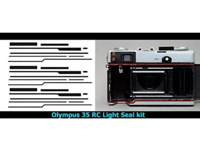 Olympus for 35RC Light Seal 3pcs Kit replace Sponge From Japan Film Adhesive
