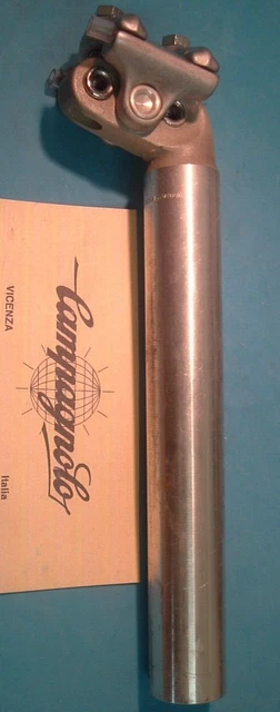 FOR SALE 60€ plus shipping Campagnolo Record seatpost 25.0 mm Used and in beautiful condition #campagnolo #campagnolonuovorecord #vitus979 #alanbicycle #alan