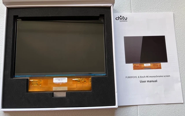 chitu 8.9" 4k Mono LCD Panel PJ089Y2V5 Monochrome Screen