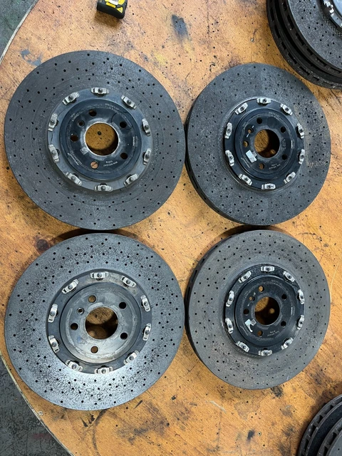 MCLAREN 720 CARBON ceramic CCM brake discs full set front rear £4,500. ...