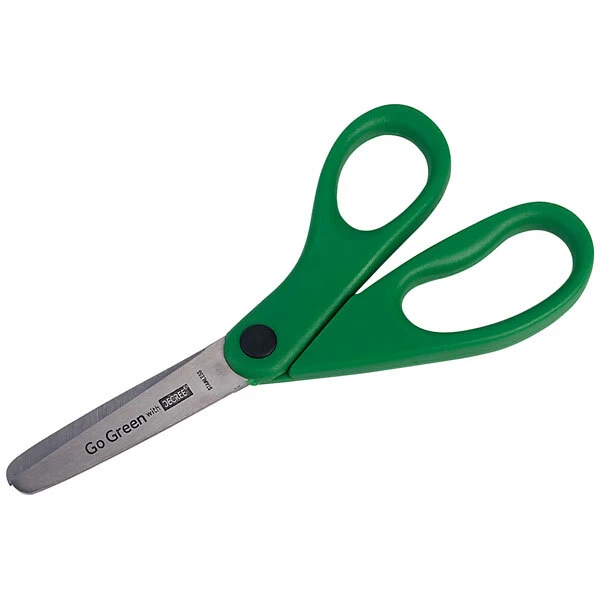 Go Green Reciclado Tijeras 5in. Con Redondeado Puntas para Manualidades
