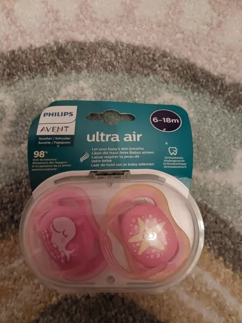 philips avent ultra air schnuller 6-18m
