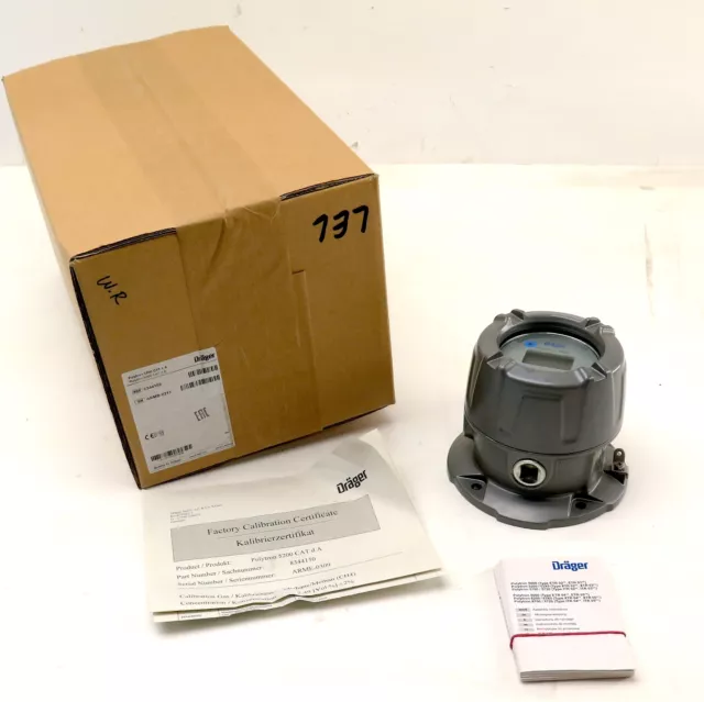 Drager / Draeger Polytron 5000 5200 Gas Detector 8344150 NEW IN SEALED BOX