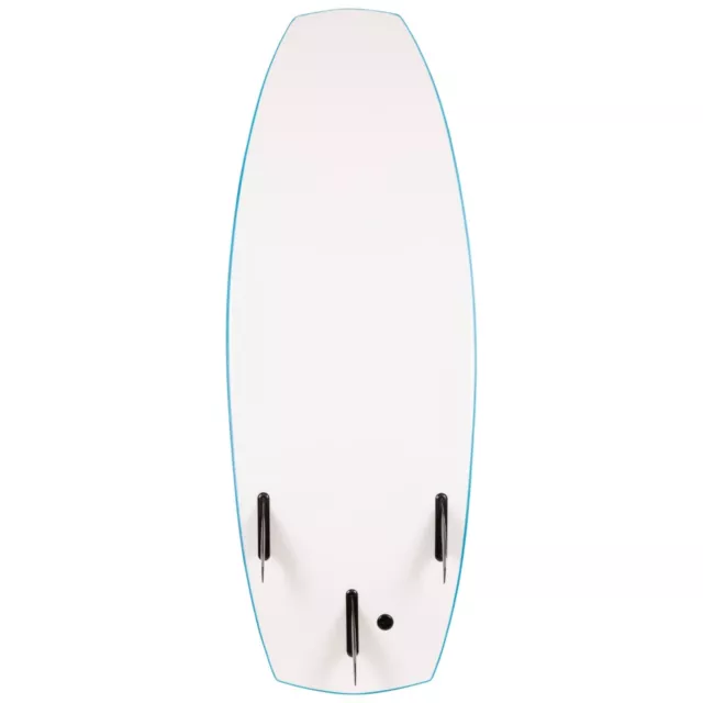 Trespass Gromit 4ft Surfboard Beginners Board with Fins / Leg Leash 2