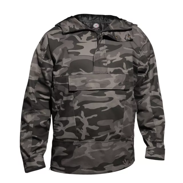 Rothco Anorak Parka - Black Camo