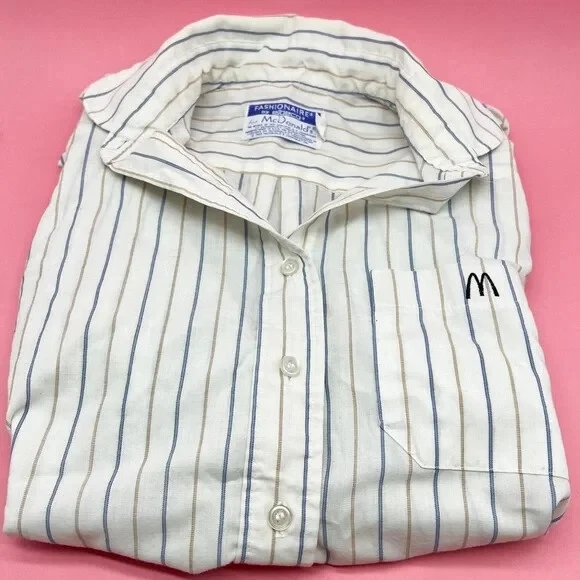 vintage-mcdonald-s-shirt-rare-mcdonalds-employee-uniform-shirt