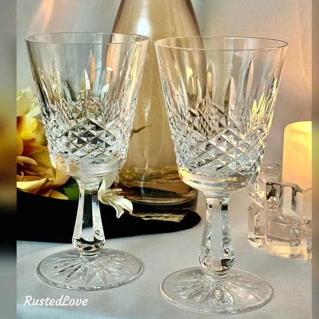 WATERFORD CRYSTAL KENMARE Water Glass Crystal Ireland Blown Glass