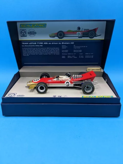 C3656a Scalextric Legends Team Lotus 49 new Boxed