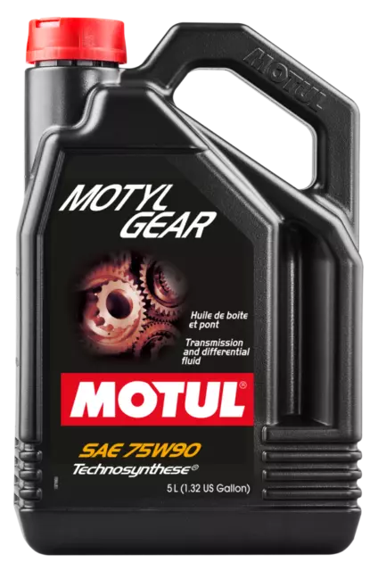 MOTUL OLIO LUBRIFICANTE caja cambios transmision MOTYLGEAR 75W90 5 L