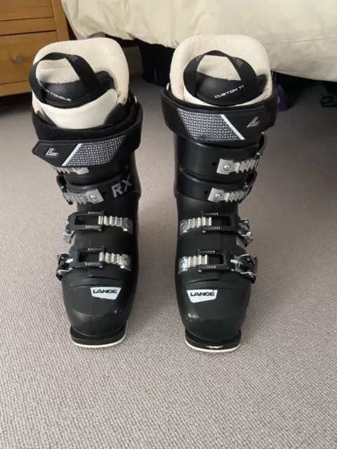 Lange RX 100 ladies ski boots size 24-24.5
