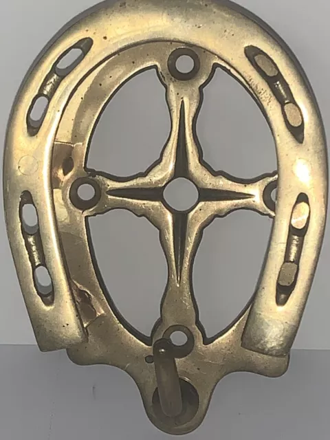 Vintage Metal Horse Shoe Hook Wall Decor Coat Hook Key Holder Double Horse Shoe