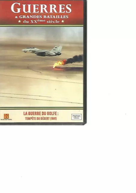 Dvd - Guerres & Gdes Batailles - La Guerre Du Golfe - Tempete Du Desert (1991)
