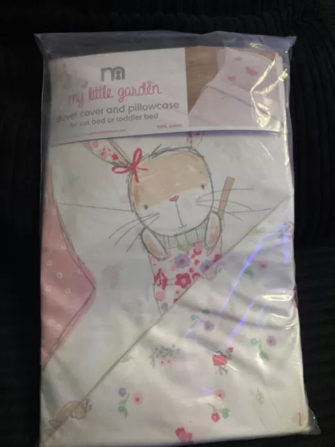 NEW Mothercare DUVET & PILLOWCASE set