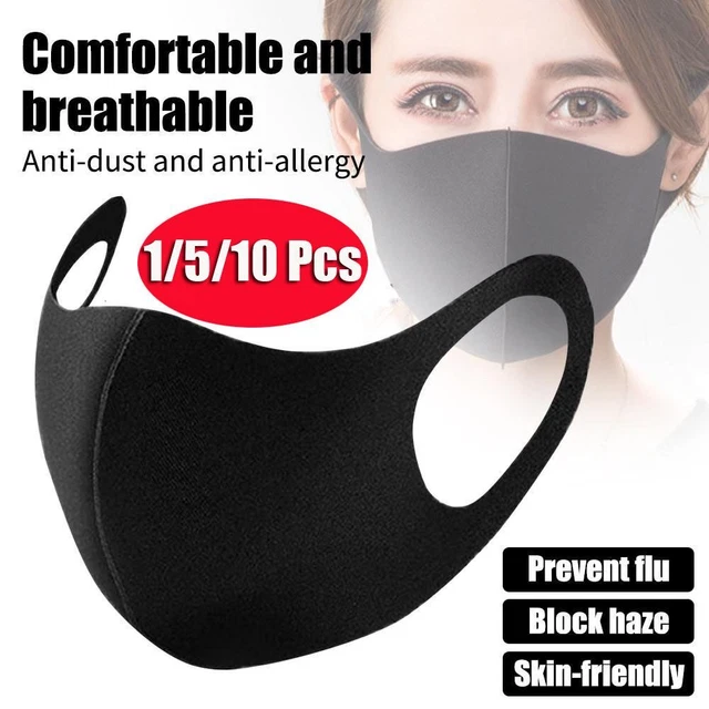 Health Care Washable Mouth Respirator PM2.5 Mouth Mask Half Face Anti-Dust