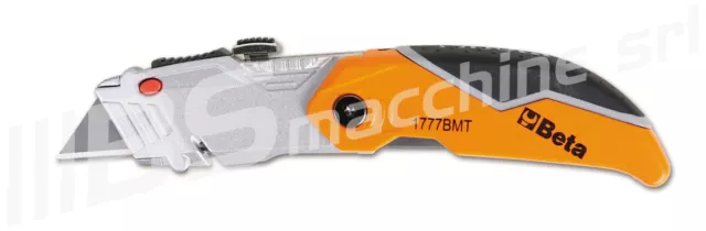 Cutter Taglierino A Serramanico Lama Trapezioidale Beta 1777Bmt