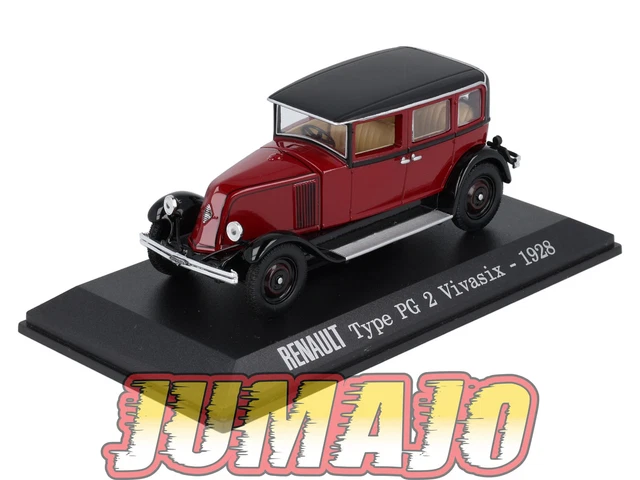 Voiture Miniature RENAULT TYPE PG 2 VIVASIX 1928 - Échelle 1/43 - Occasion Collection