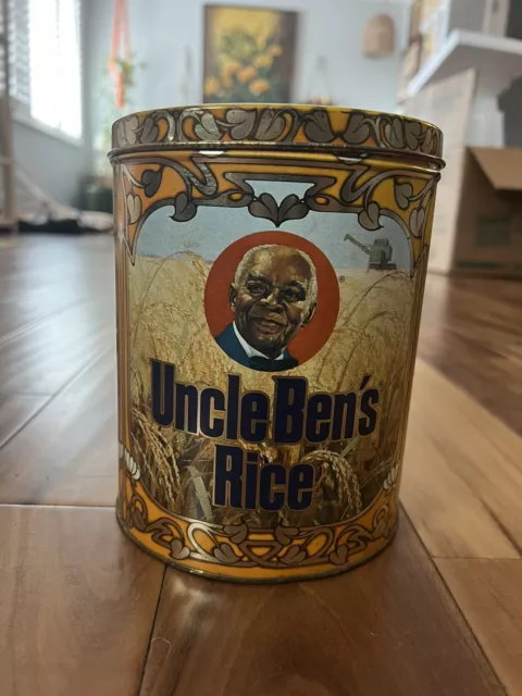 UNCLE BEN'S RICE 40th Anniversary Limited Edition Canister Tin Vintage ...