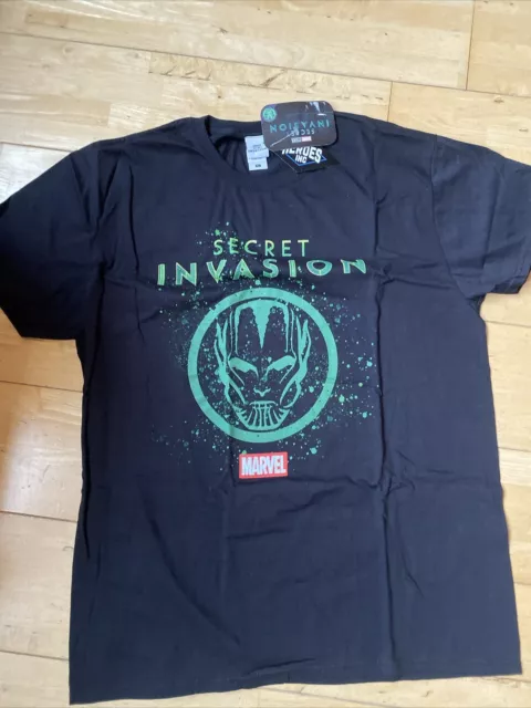 Marvel ‘Secret Invasion’ T-shirt, Size XL, Black