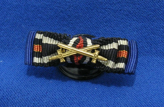 ORIGINAL GERMAN WWI Wwii 3 Ribbon Medal Button EUR 22,21 - PicClick DE