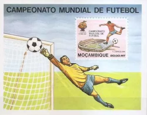 Timbre Sports Football Mozambique BF8 ** (70548EN)