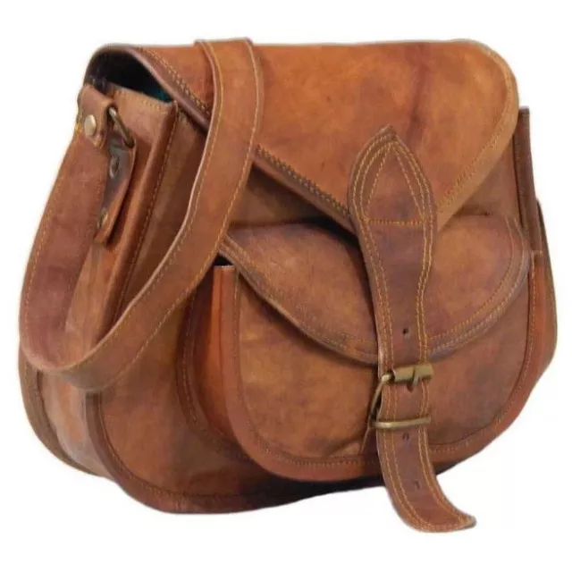 Célébres Femme Véritable Cuir Bandoulière Sac à Main Cartable Porte-Monnaie