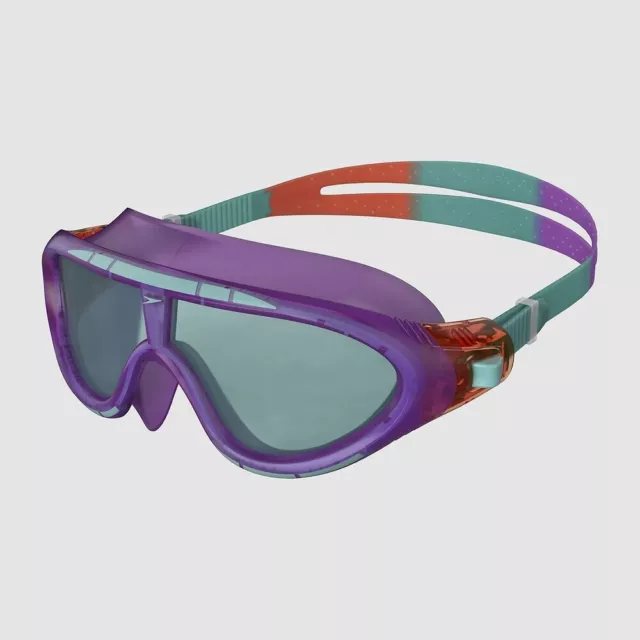 Speedo Junior Biofuse Rift Goggle - Orchid/Soft Coral/Peppermint