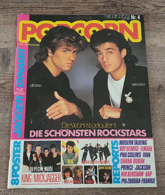Popcorn - 4/1985 - komplett - Depeche Mode, Modern Talking, Limahl, Duran Duran